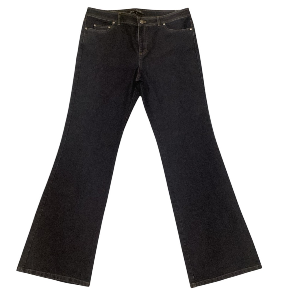 NWOT Lafayettette 148 New York dark wash bootcut jeans size 8